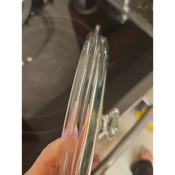 PYREX 024 ~ 2Qt Clear Round Glass Bowl With Lid USA - Picture 9 of 11